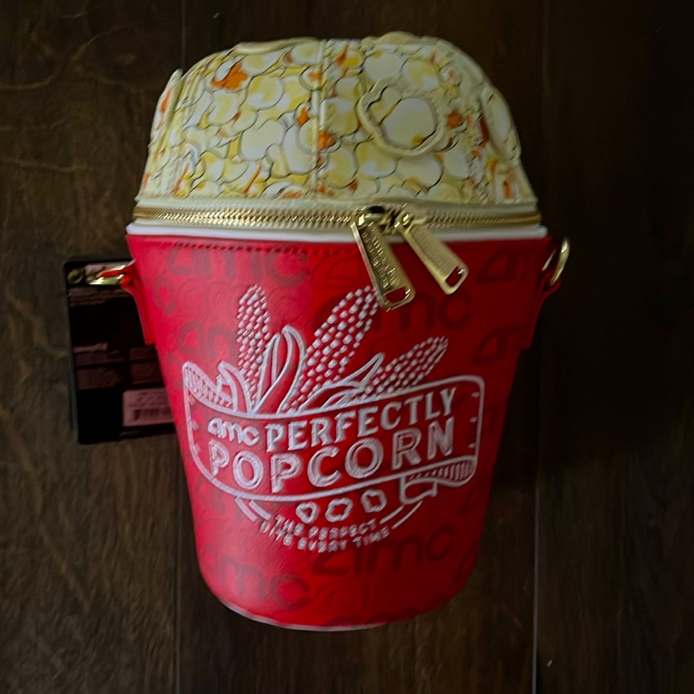 AMC x Loungefly Popcorn Crossbody Bag